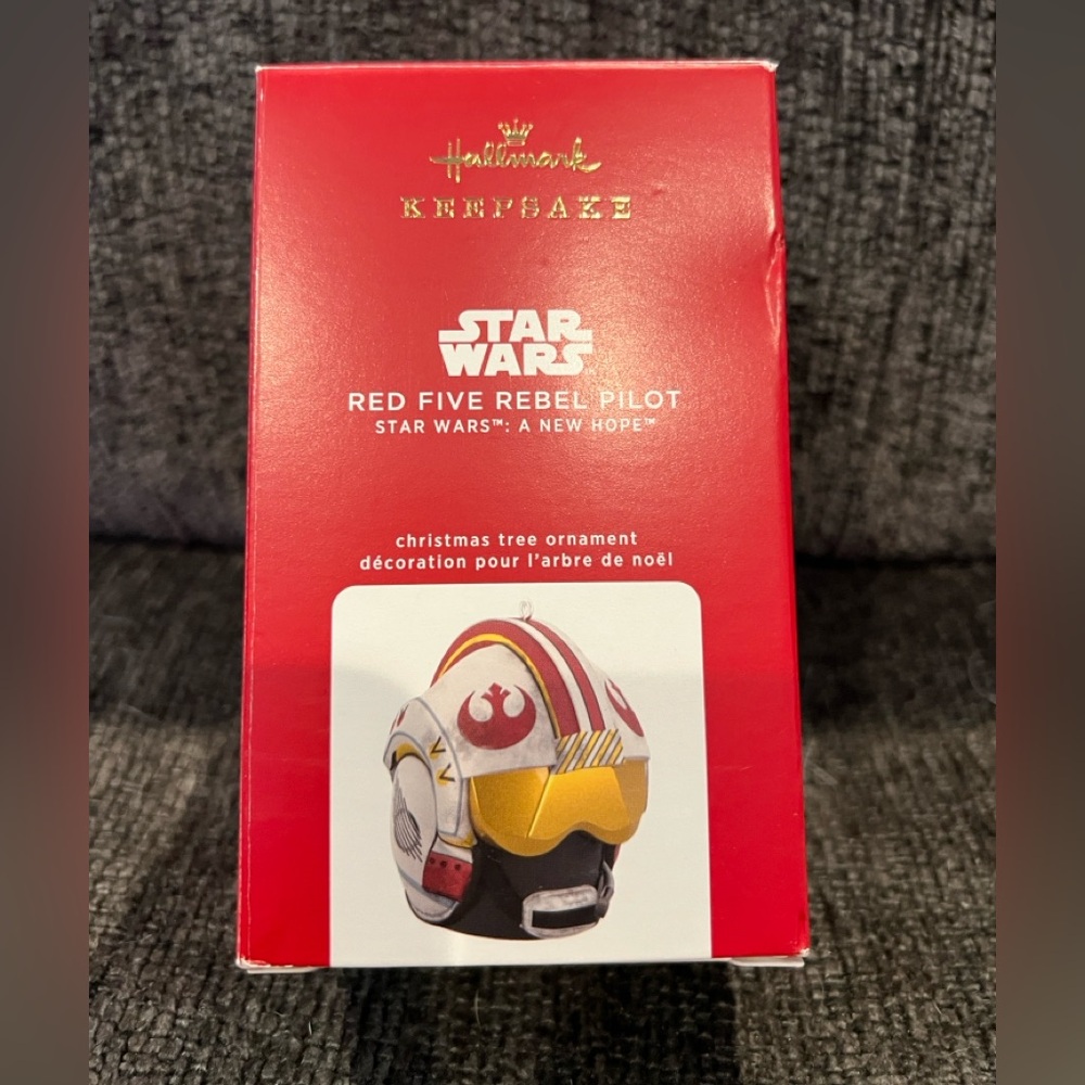 NIB Hallmark Keepsake Magic Sound: Star Wars Rebel Pilot With Movie Phrases!
